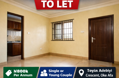 Sharp Mini Flat at Toyin Adebiyi Crescent, Oke Afa