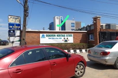 A 4 bedroom duplex on 335.156SQM at Opic estate