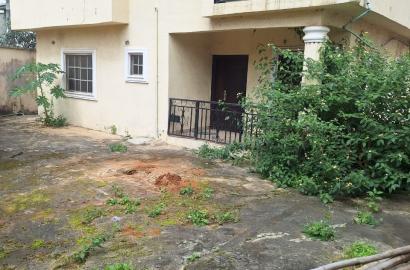 Corner Piece Land with Existing Structure | Magodo Phase 1