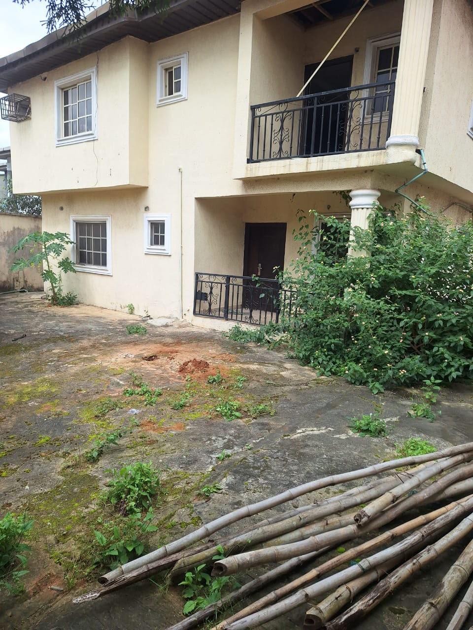 Corner Piece Land with Existing Structure | Magodo Phase 1