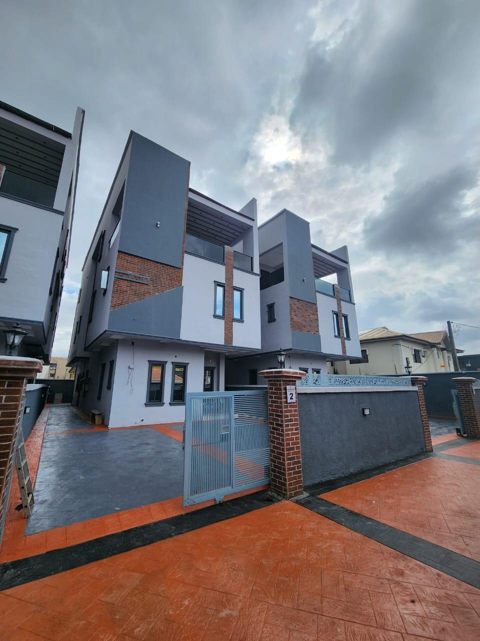 6 Units of Newly Built 5-Bedroom Detached Houses with BQ | Agbaoku Estate, Opebi, Ikeja