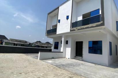 4-Bedroom Semi-Detached House + BQ • Abraham Adesanya • ₦130M