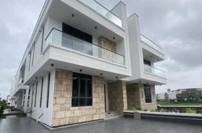 5-Bedroom Semi-Detached Duplex with BQ, Pool, Elevator & Cinema at Cowrie Creek, Ikate, Lekki