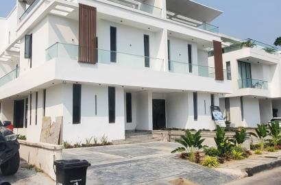 2 Units of 5-Bedroom Detached Duplexes with BQ for Sale at Cowrie Creek Estate, Lekki