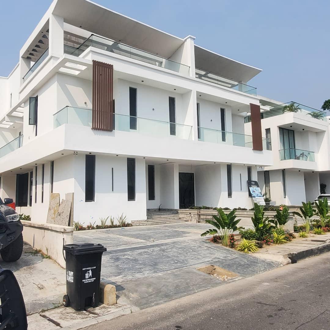 2 Units of 5-Bedroom Detached Duplexes with BQ for Sale at Cowrie Creek Estate, Lekki