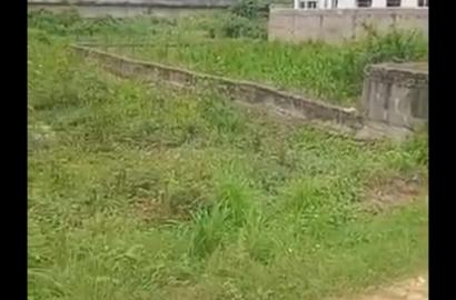 Half Plot of Land with Shops for Sale at Bucknor Estate