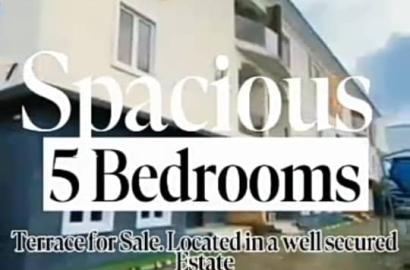 5-Bedroom Terrace Duplex with BQ for Sale at Platinum Way, Ikate, Lekki