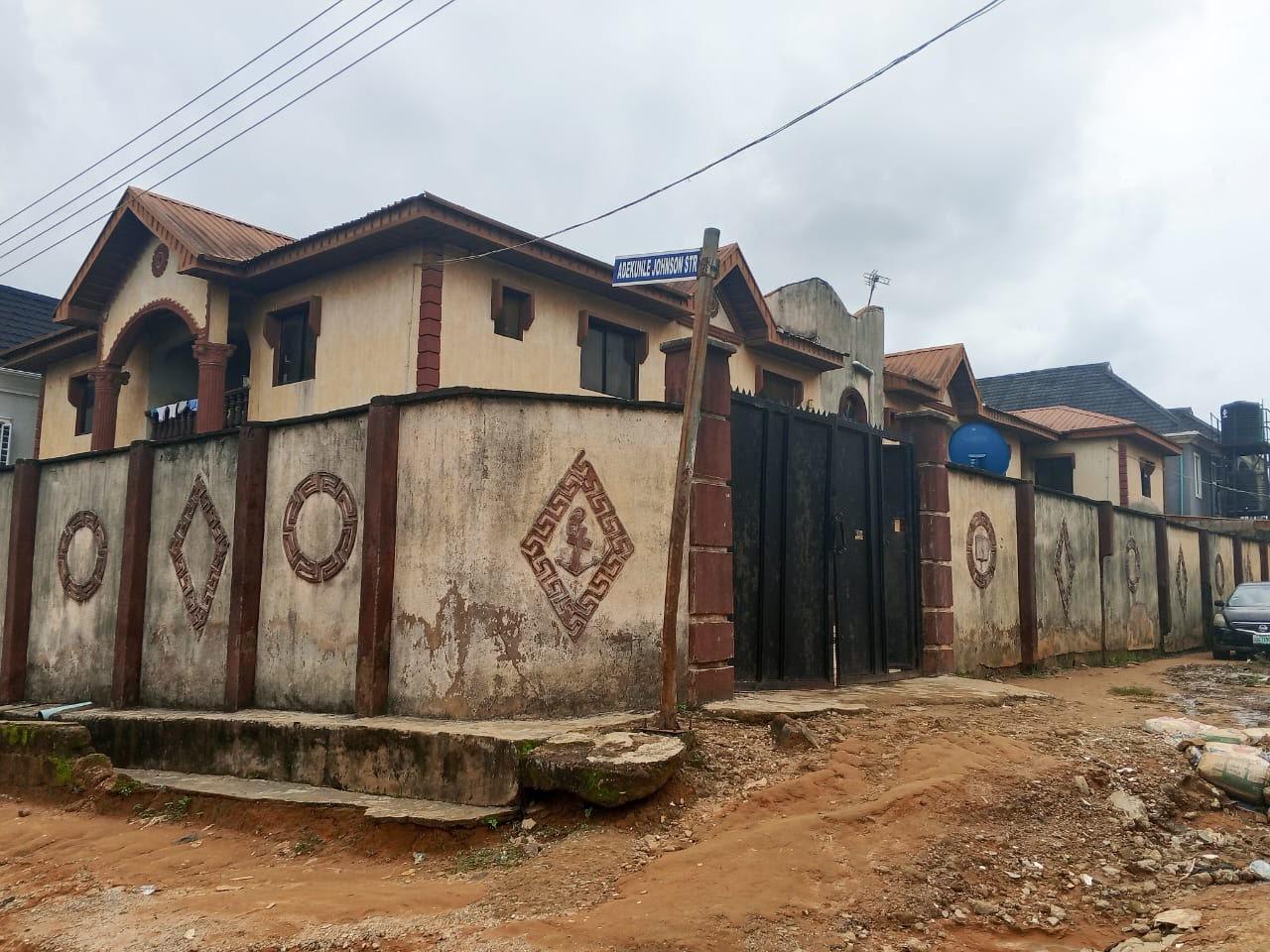 3 Units of 3-Bedroom Flats + 6 Mini Flats + Room Self-Contained for Sale at Igando
