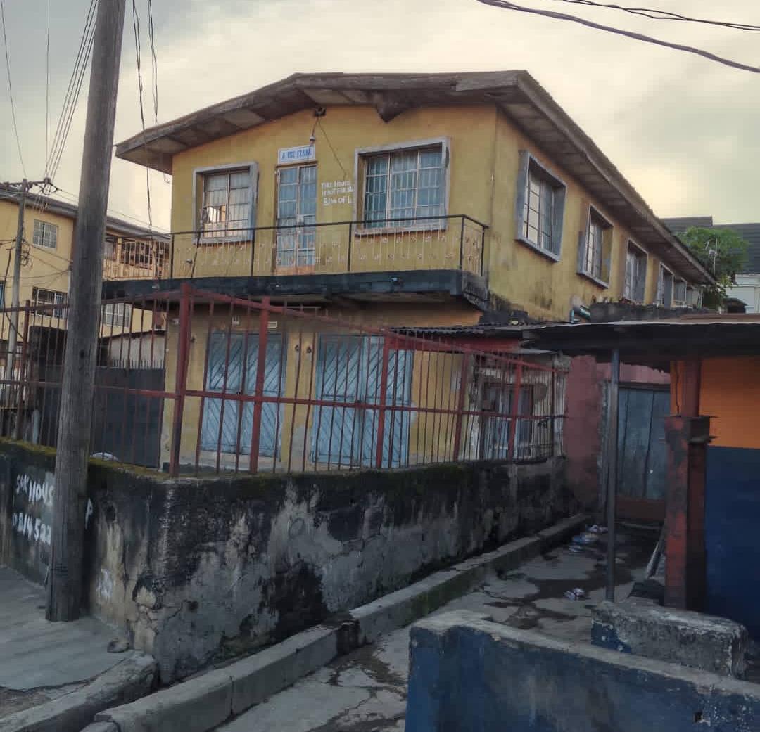 Storey Building for Sale – Near Morgan Bus Stop, Itire Road, Lagos