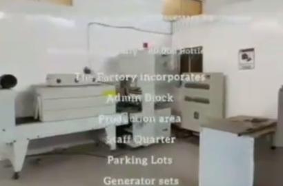 Fully Equipped Bottled Water & Beverages Factory | Ota