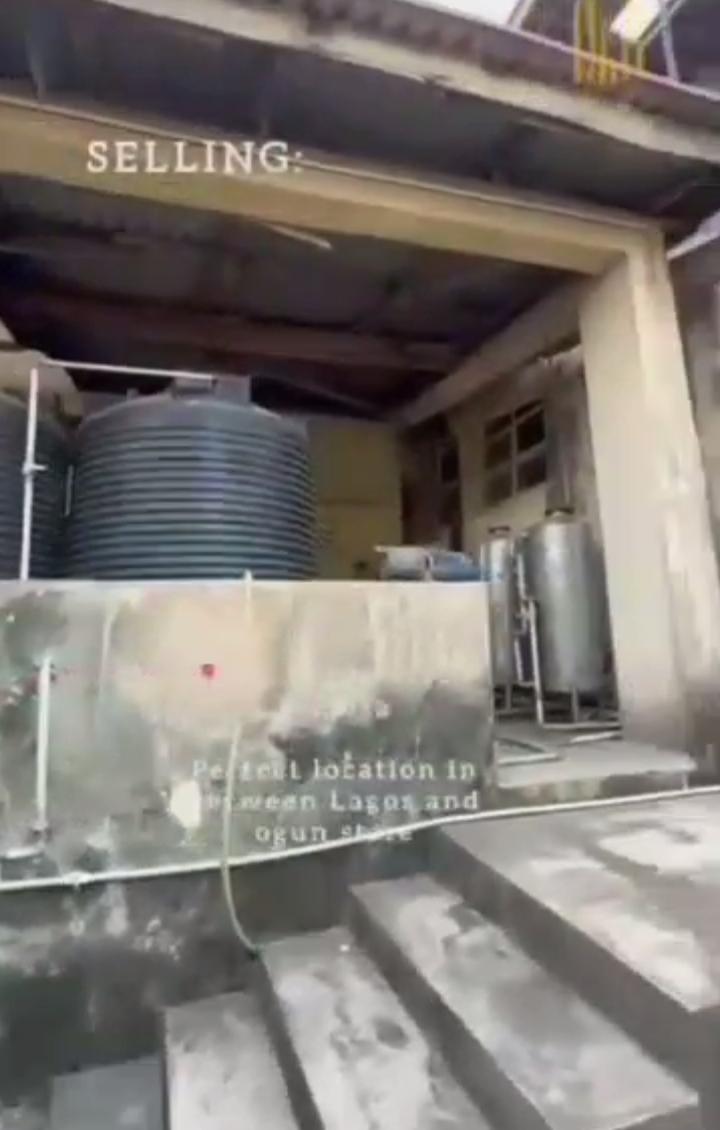 Fully Equipped Bottled Water & Beverages Factory | Ota