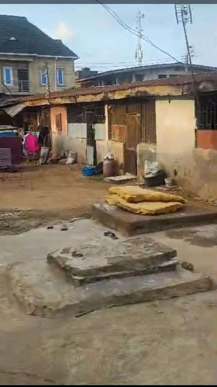 FOR SALE LAND MEASURING 50/100 FT ON ORIADE STREET OFF MECHANIC BUS STOP ON KUDIRAT ADENEKAN STREET (CANOE TARRED ROAD) OKEAFA LAGOS