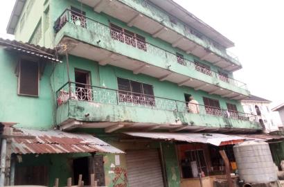 3-Storey Commercial & Residential Building for Sale – Ebute Metta West