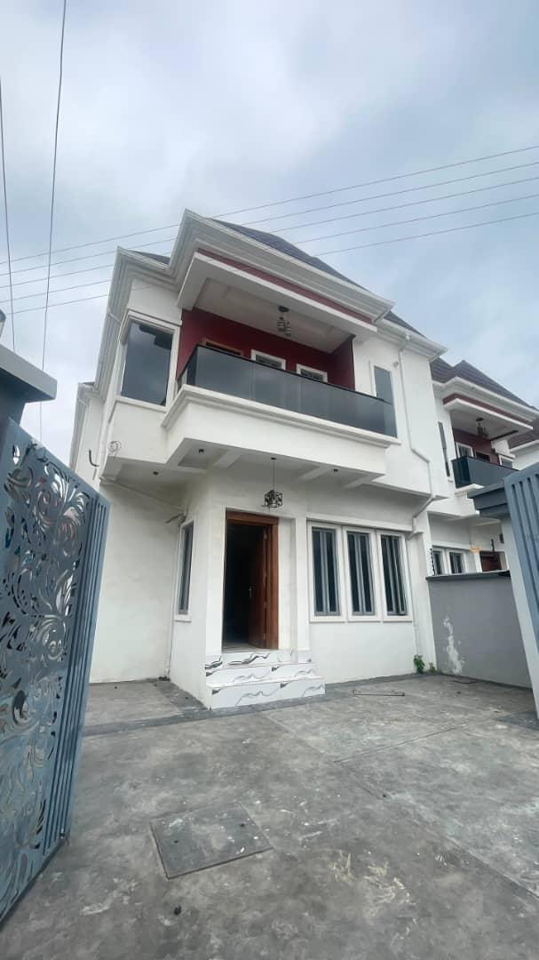 4-bedroom semi-detached duplex for sale – new road, lekki