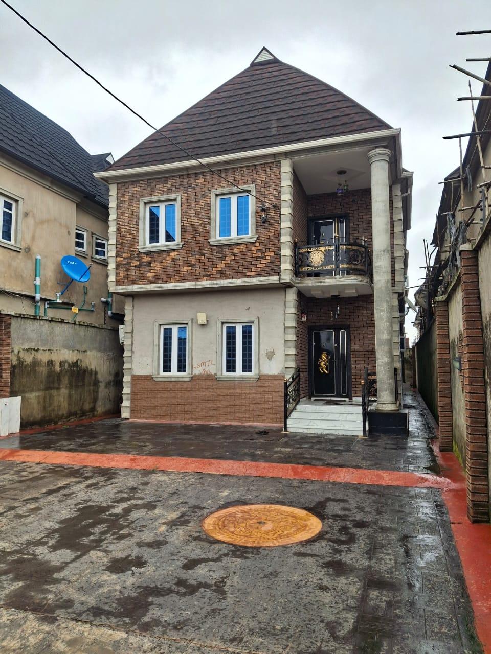 5-Bedroom Fully Detached Duplex + 2 Room Self-Contained BQ at Abule Egba