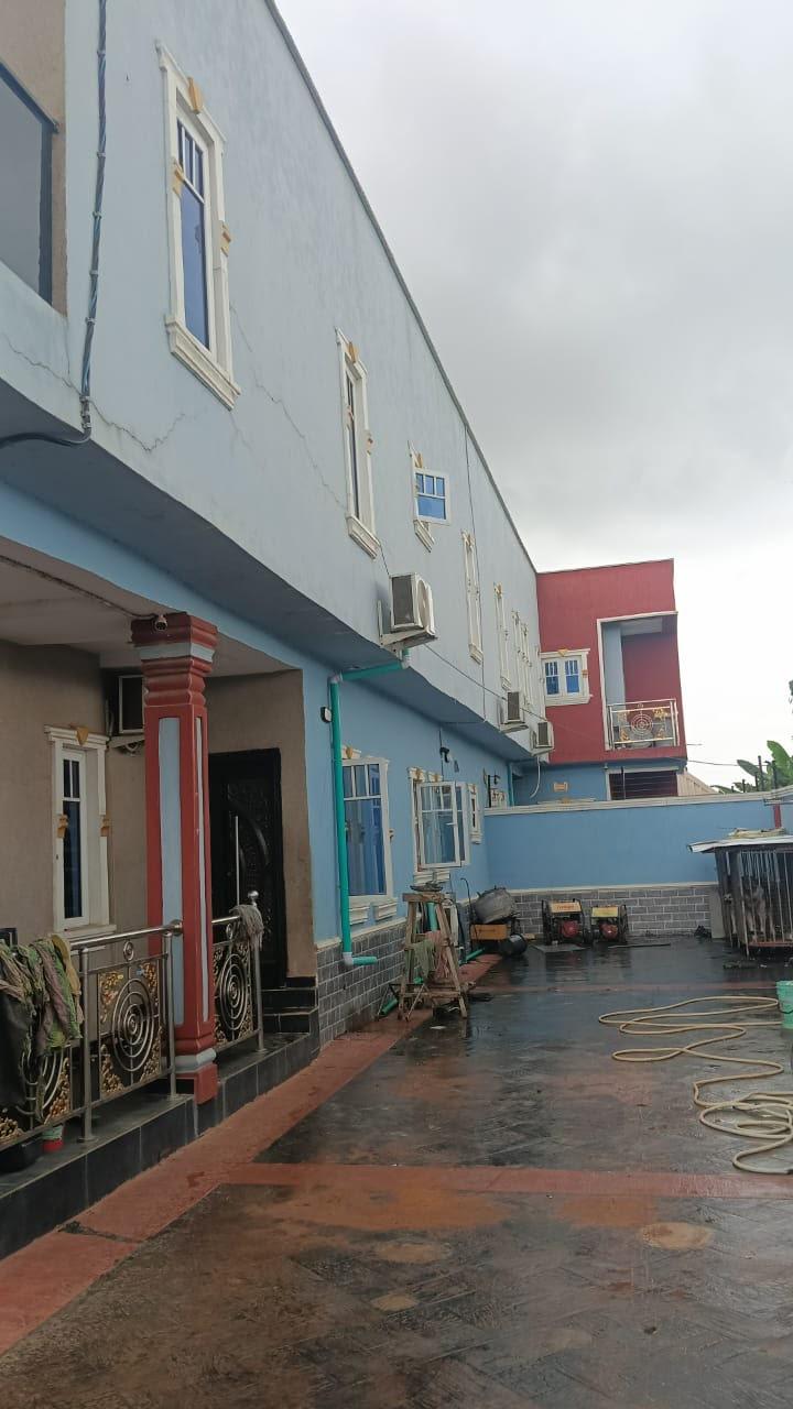 4-Bedroom House + Mini Flat & Shop on 2 Plots at Ishaga, Owode