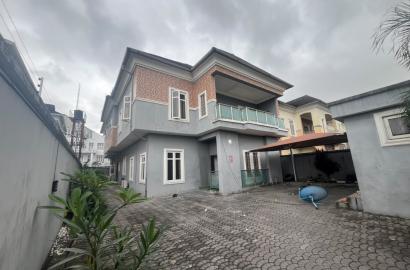 5-Bedroom House + Room Service Quarters for Lease at Lekki Phase 1