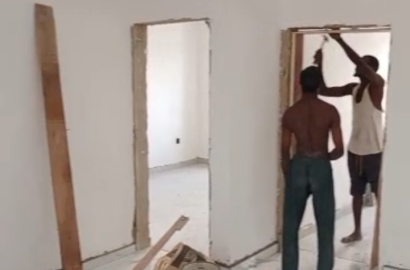 Newly built & nicely finished 2 bedroom up flat @ Sholuyi Gbagada