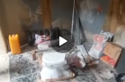 Newly built roomself at off Randle Avenue, surulere