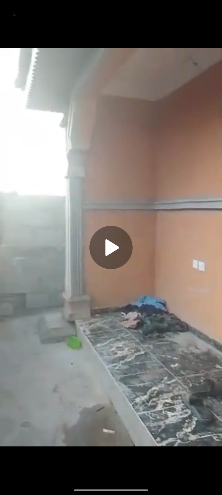 Decent Bungalow of 2 Bedroom Flat on a Quarter Plot of Land for Sale, off Lasu Igando Road, Igando/Egan Lagos.