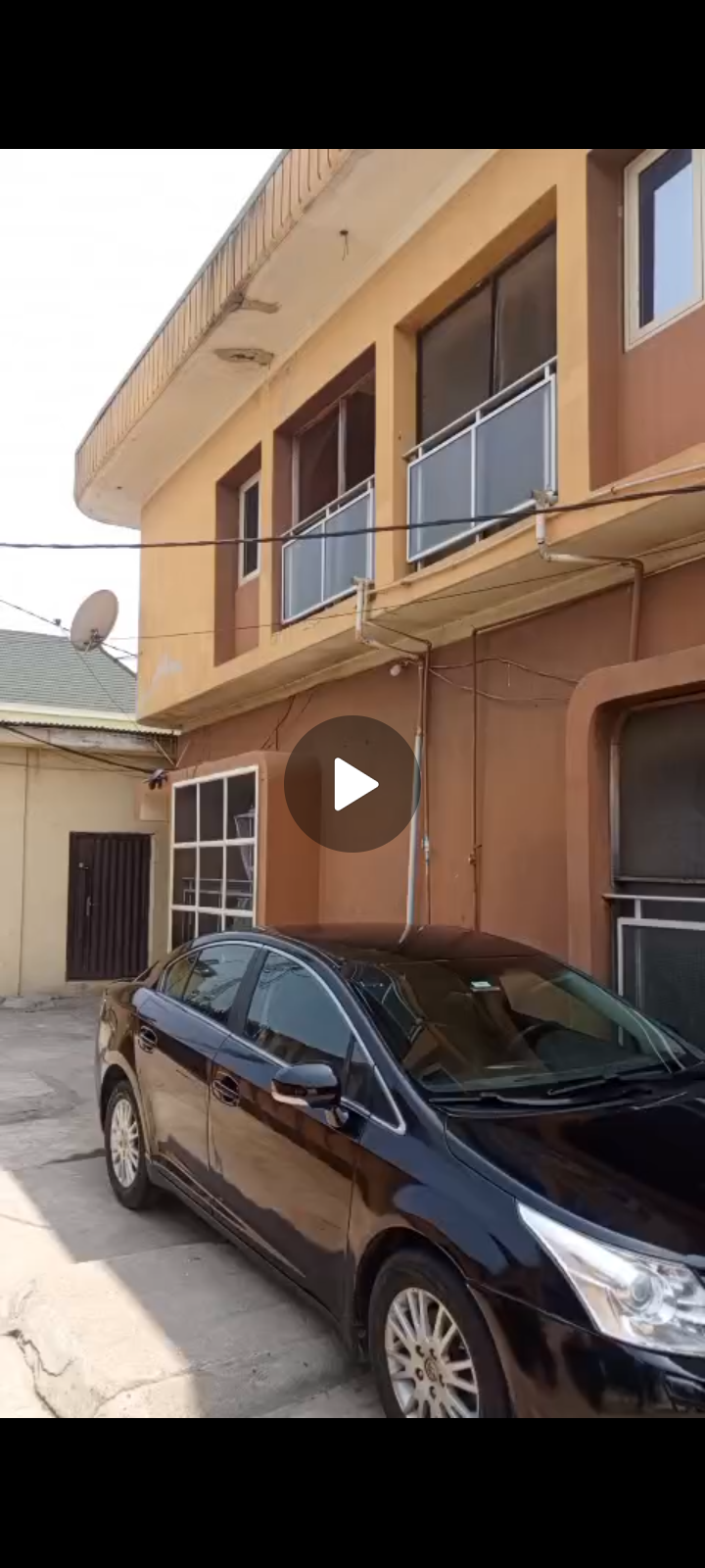 Portable 3 bedrooms ground flat @Ifako Gbagada