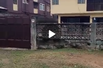 4 plots of land with buildings on it at metropolitan college str off ire akari estate road, Isolo