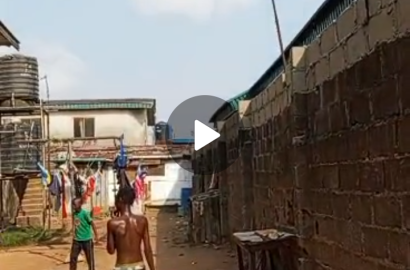 A STORY BUILDING ON A FULL PLOT OF LAND  @ GOVERNOR ROAD IKOTUN