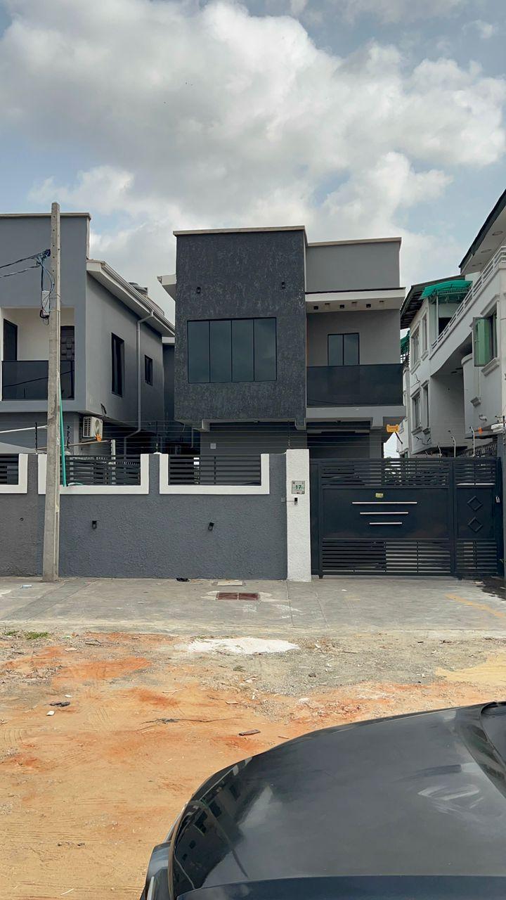 BRAND NEW CONTEMPORARY 4 BEDROOM FULLY DETACHED DUPLEX FOR LETTING @OMOLE PHASE 1 IKEJA LAGOS