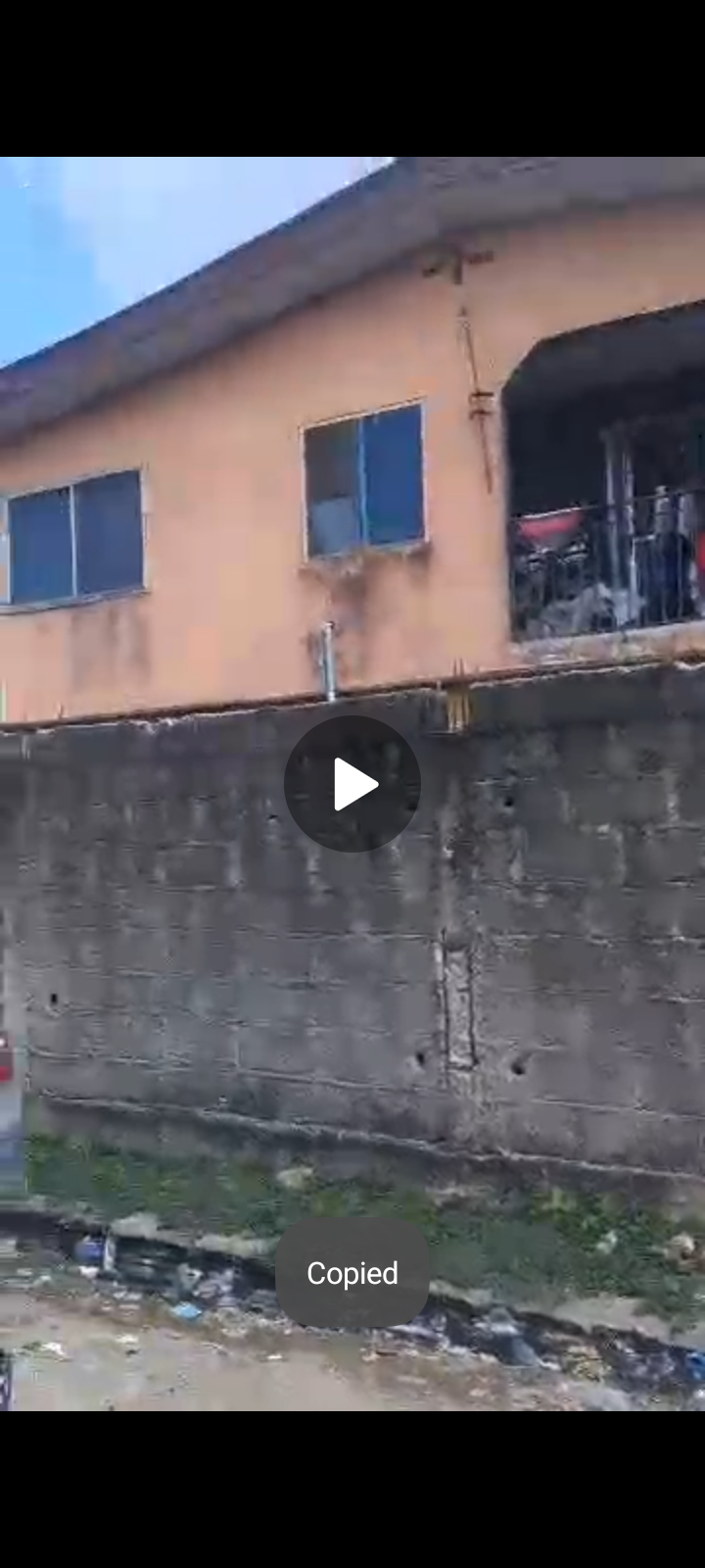 A Storey building at Omosholape St, off Ayepe Street itire, Lagos State