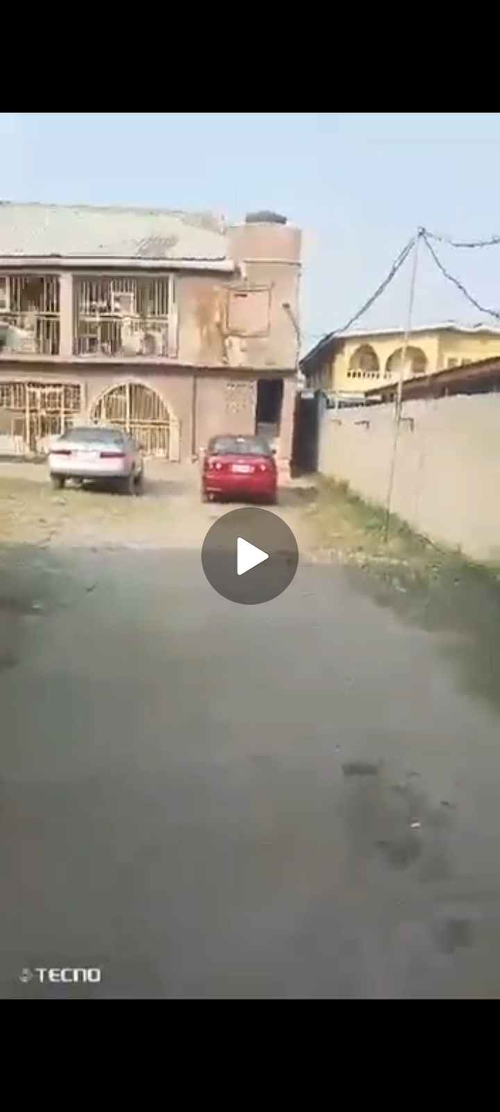 Block of 4 units 2 bed flats set back on full plot of land @off Ago Palace way okota
