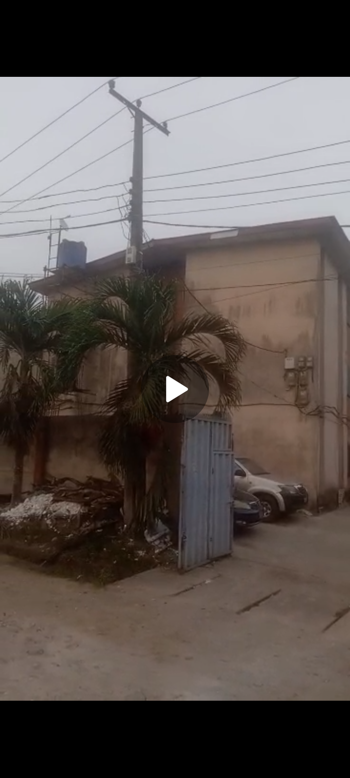 Black 4 flat  off international airport road ajao estate