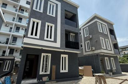 Newly magnificent 5Bedroom Terrace Duplex. @Ikate,Lekki Lagos
