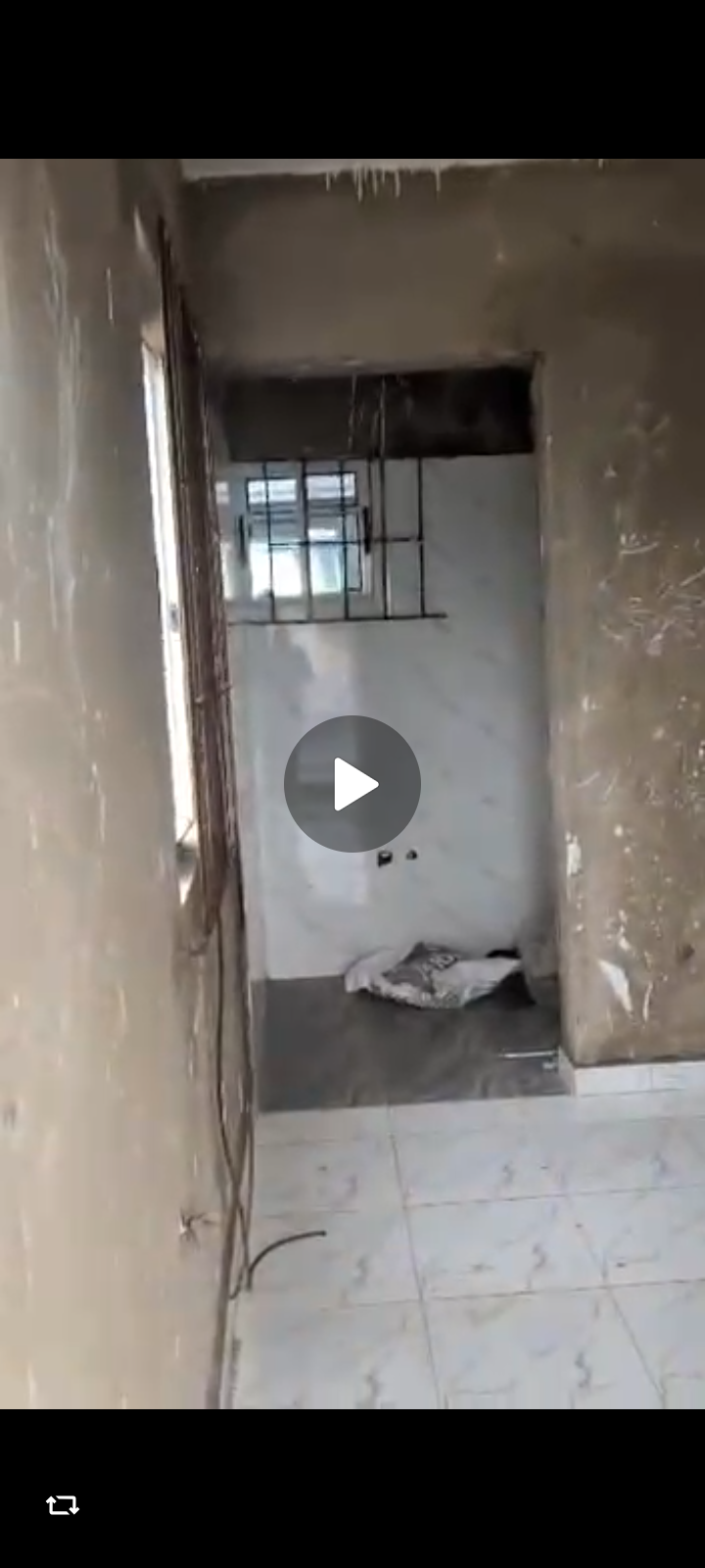 Newly built roomself contain  @Sholuyi Gbagada Lagos.