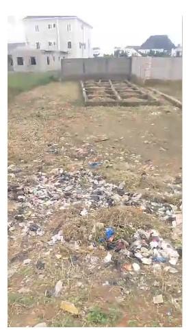 Half Plot of Dry Land for Sale at Orioke, Ejigbo