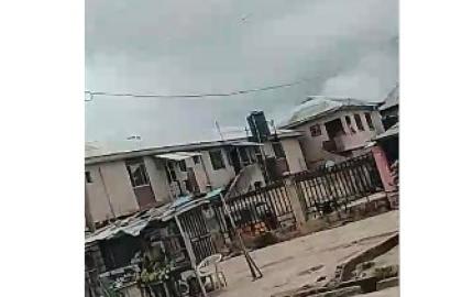 Plot of Land with Setback Bungalow for Sale Along Ijegun-Ikotun Road