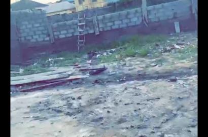 Half Plot of Land for Sale Near Fashewu Bridge, Ago