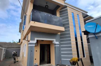 Executive 4 Bedroom Duplex with Big Shop – New London, Baruwa