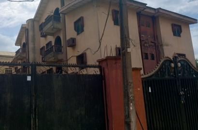 Block of 8 Flats with Warehouse for Sale – Okota, Isolo, Lagos