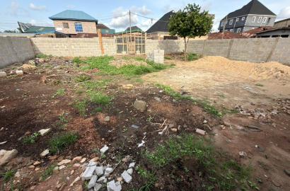 🏞️ FOR SALE Fenced & Dry Plot of Land – 3,000 SQFT (50ft × 60ft) 📍 Location: Elliot – Ajuwon Road, Lagos