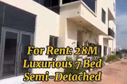 7 Bedroom Semi-Detached Duplex for Rent at Cowrie Creek Estate, Ikate, Lekki