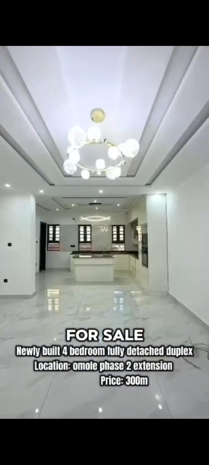 4-Bedroom Detached Duplex for Sale – Omole Phase 2, Lagos