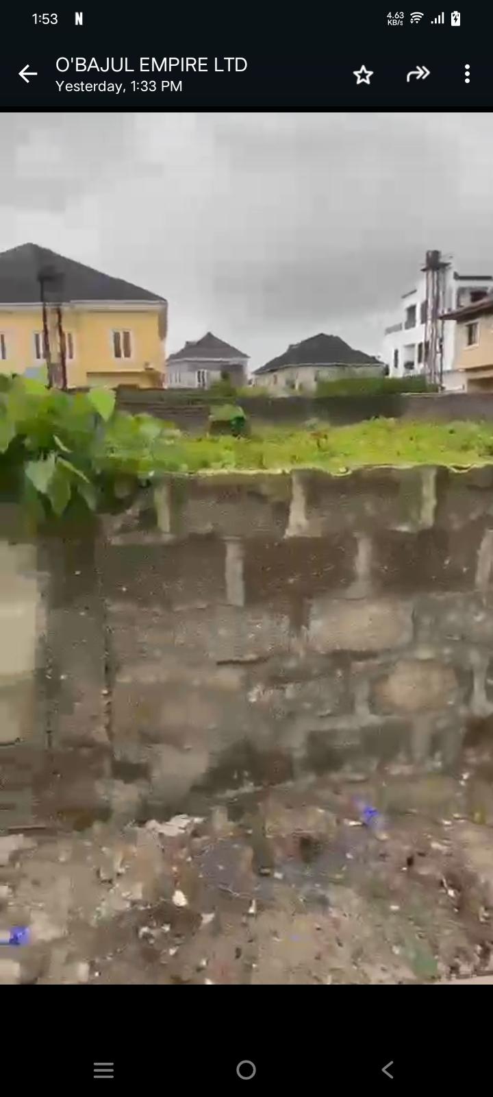 🏞️ Standard Plot of Land 📍 Location: Peninsular Estate, behind Blenco Supermarket, Sangotedo, Lagos