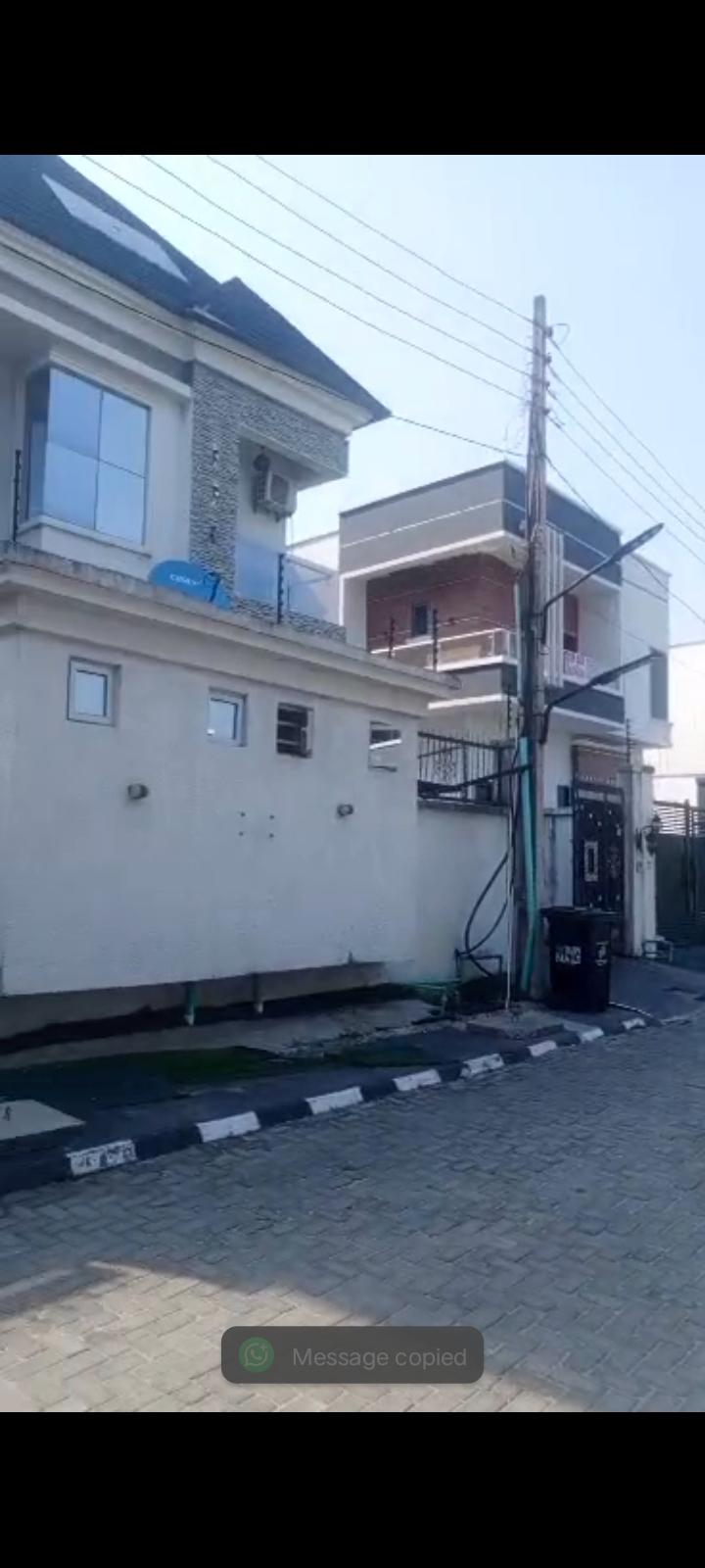 🏡 Brand New 4-Bedroom Fully Detached Duplex with BQ 📍 Location: Chevron Alternative Road, Lekki, Lagos