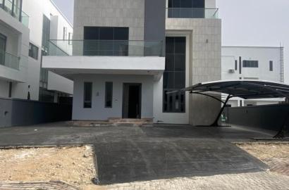 Ultra-Modern 5-Bedroom Detached Duplex with Cinema & Pool @ Ikate, Lekki