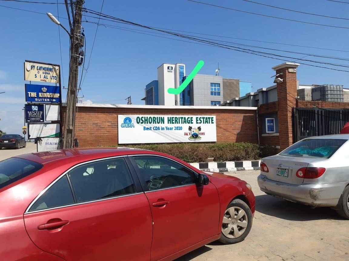 A 4 bedroom duplex on 335.156SQM at Opic estate