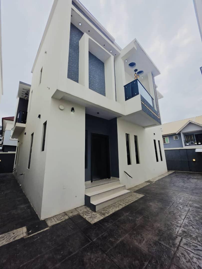 5-Bedroom Fully Detached Duplex with BQ at Omole Phase 2