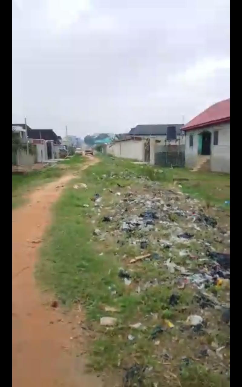 Land with Uncompleted Mini Flat for Sale at Agodo-Egbe, Lagos