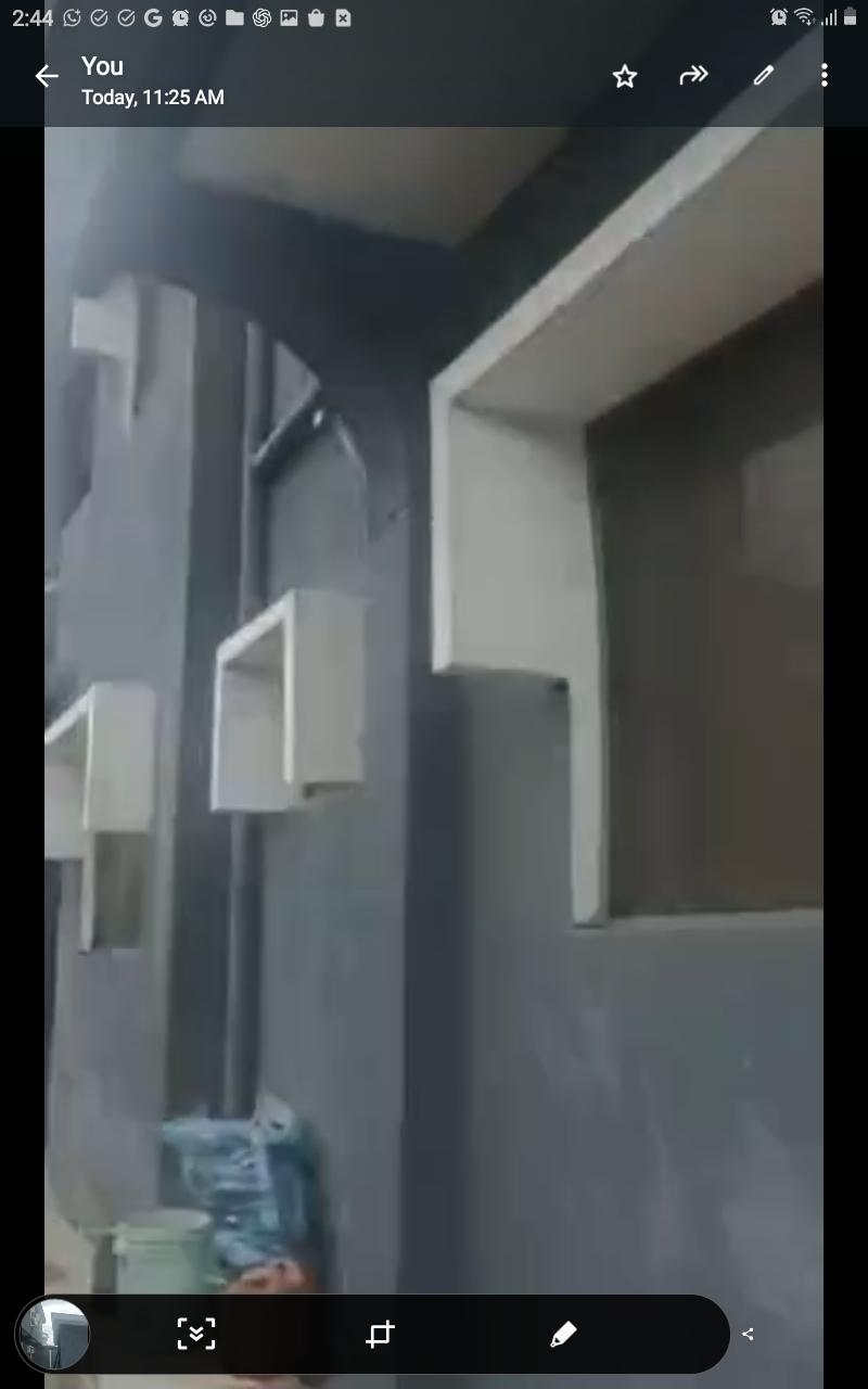 Block of 4 Units of 3-Bedroom Flats + 5-Bedroom Duplex with BQ & Big Shop for Sale at Oke-Afa