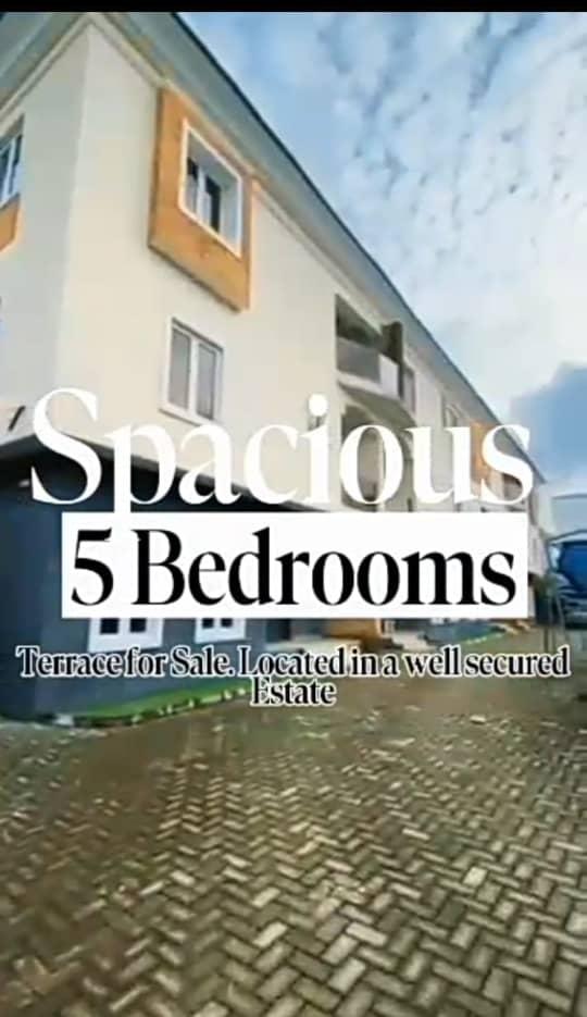 5-Bedroom Terrace Duplex with BQ for Sale at Platinum Way, Ikate, Lekki