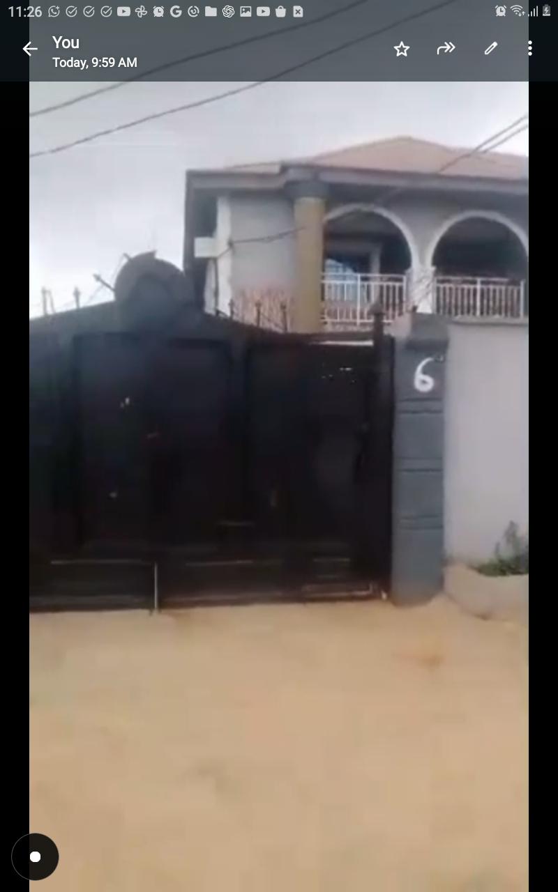 Story Building with 7 Flats for Sale at Ile-Iwe Bus Stop, Egbe